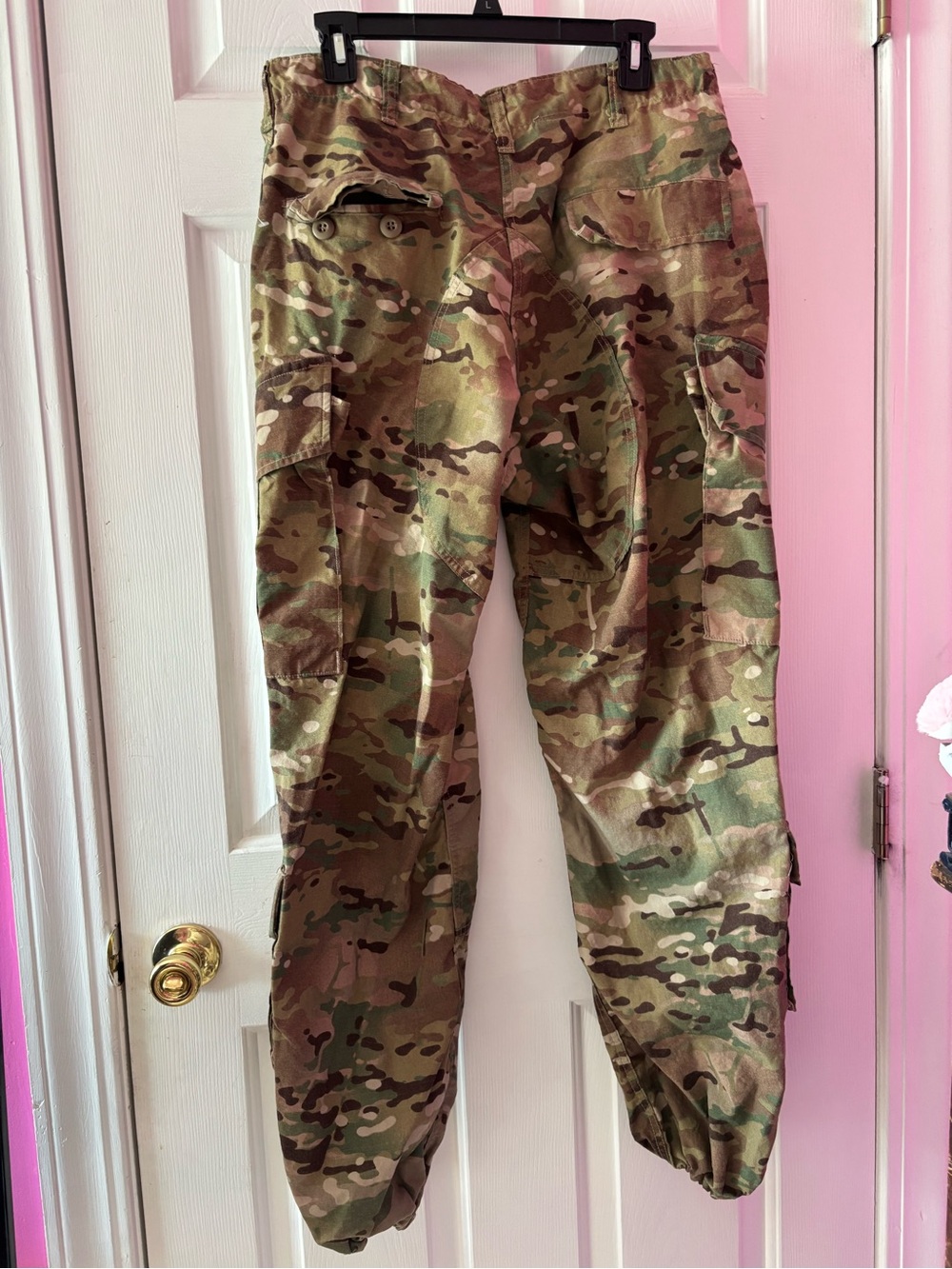 US Army OCP Multi Camo Combat Cargo Pants Military 32x30 33x32 Medium Regular - Picture 6 of 14